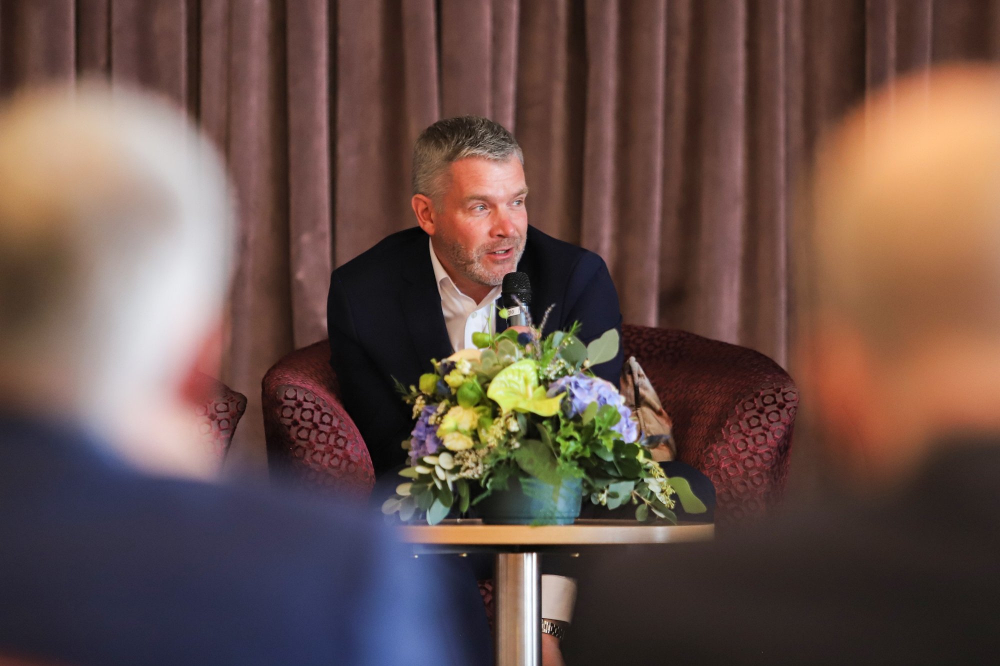 Darren Edwards speaking at the RJC Northern Ireland Conference panel discussion