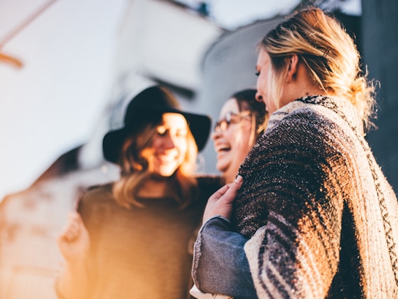 People in discussion